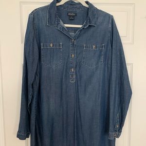 Lucky long denim tunic